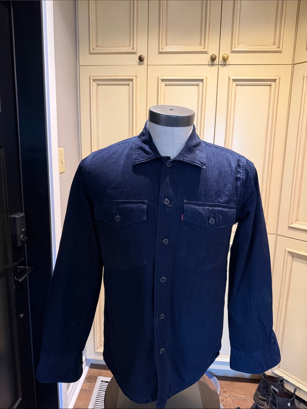 Levi's Dark Navy Work Shirt Jacket